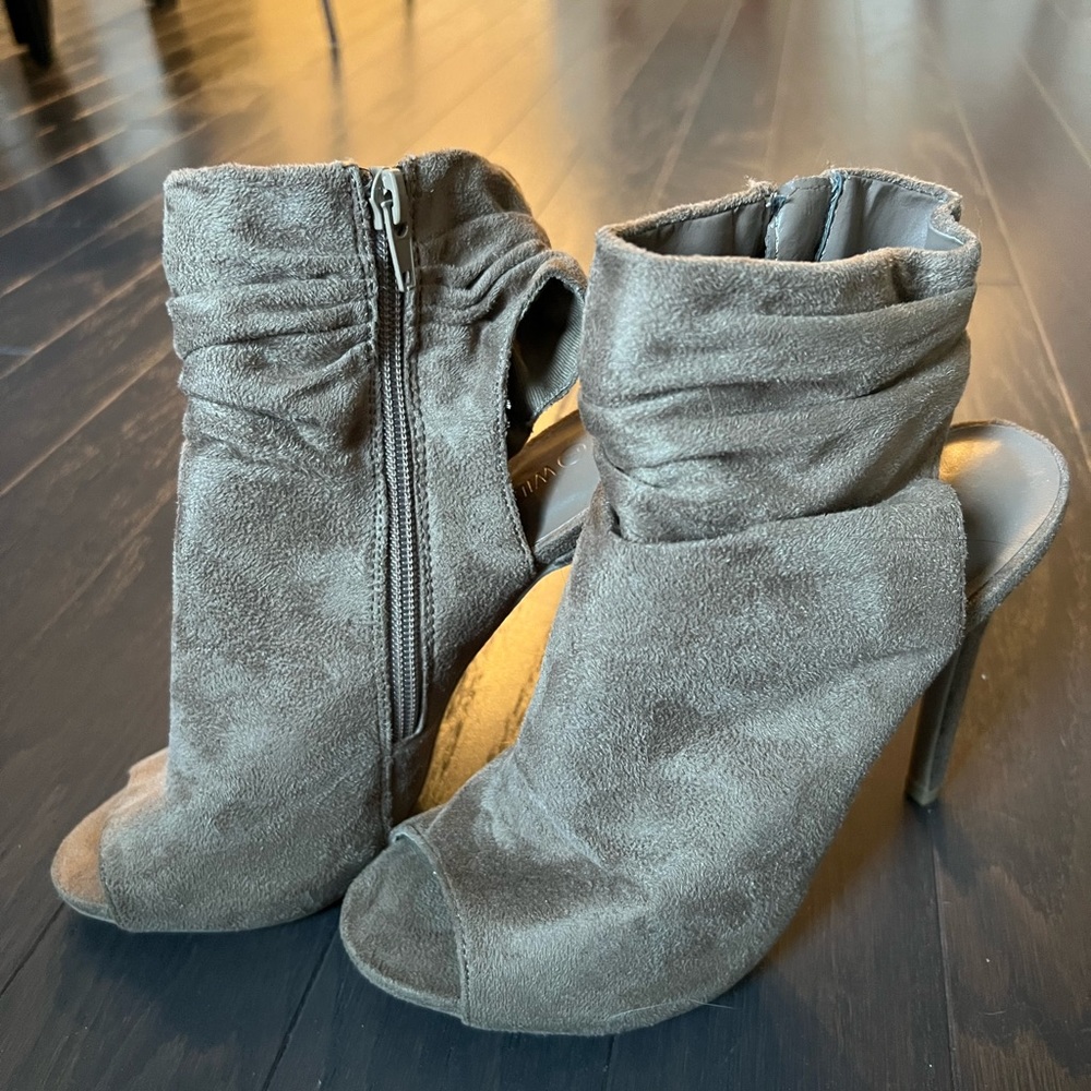 NEW Suede Ankle Boots - Picture 2 of 3